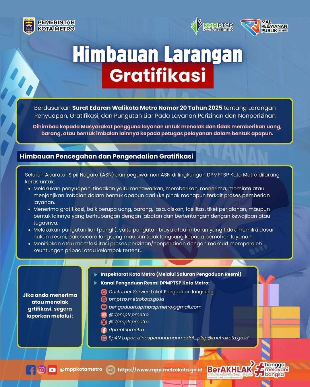 Himbauan Larangan Gratifikasi